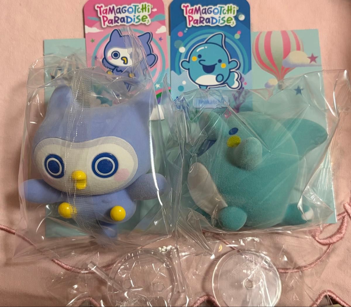 たまごっち パラダイス フロッキーフィギュア ほーほっち いるかっち 2点セット