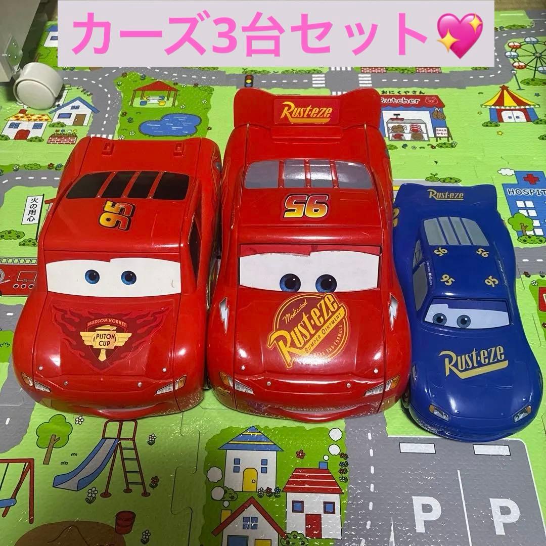 Disney Cars! Tomica Tornado Shooter Transform and More, 3 Items Sold Together