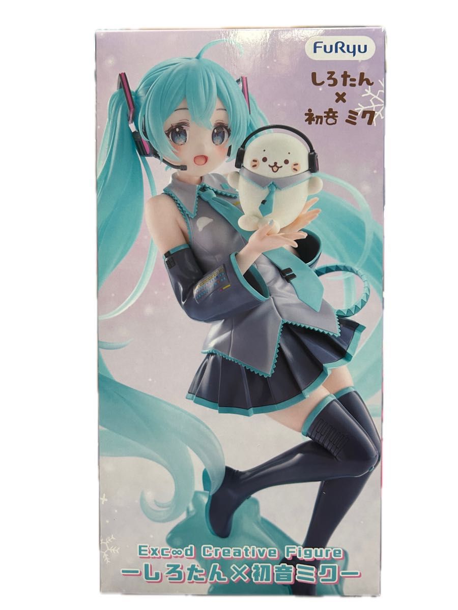 FuRyu Exc∞d Creative Figure しろたん×初音ミク フィギュア