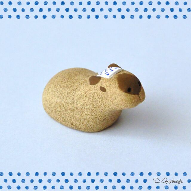 【预订生产】浴室卡皮巴拉手办
