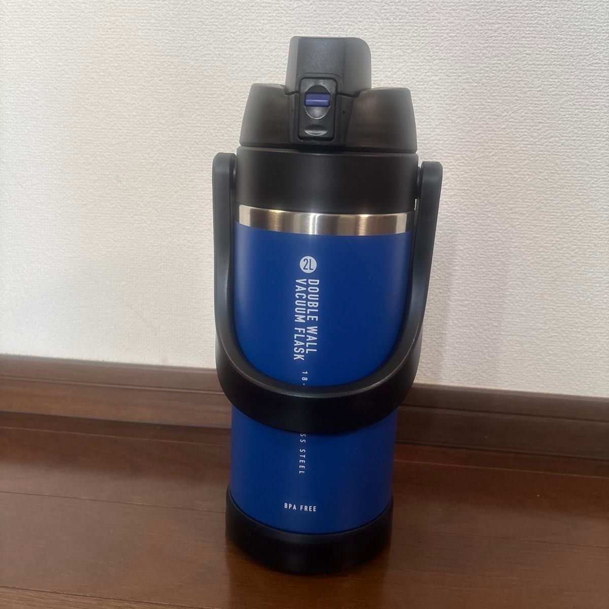 伊格尼奥不锈钢水壶 2L 水瓶:蓝色 IGNIO