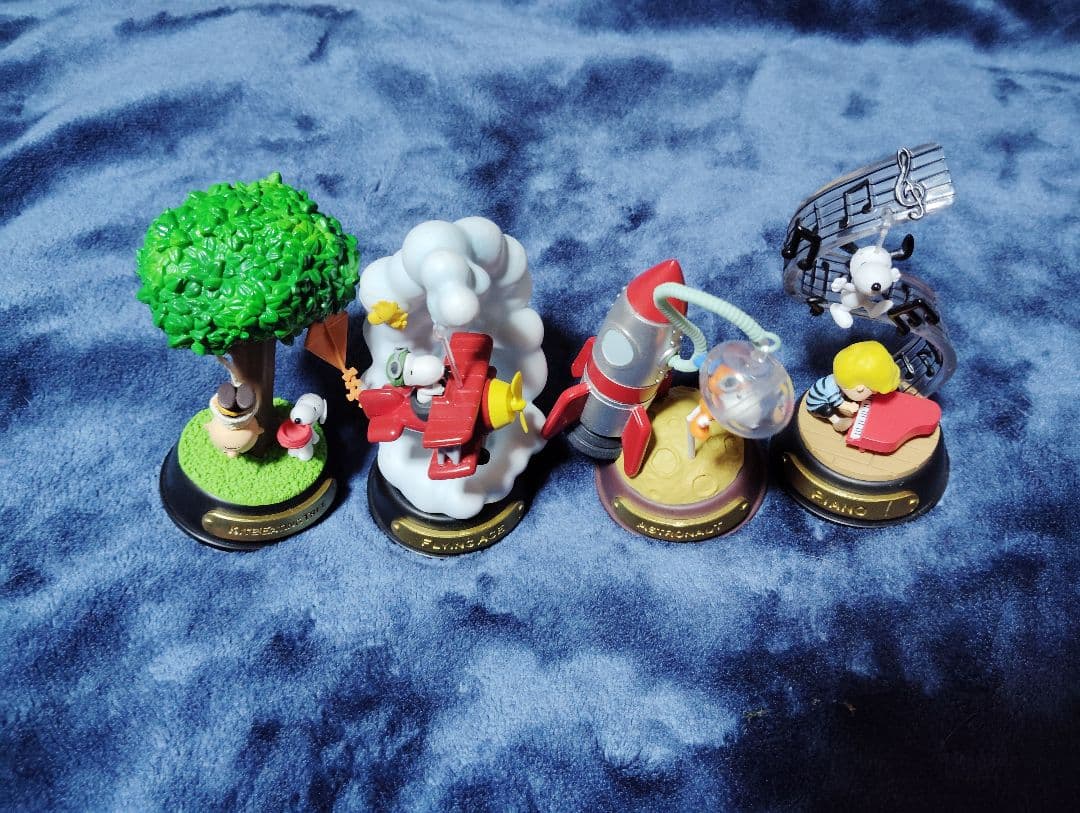 Snoopy Remnant Swing Mascot Figure Collection Set