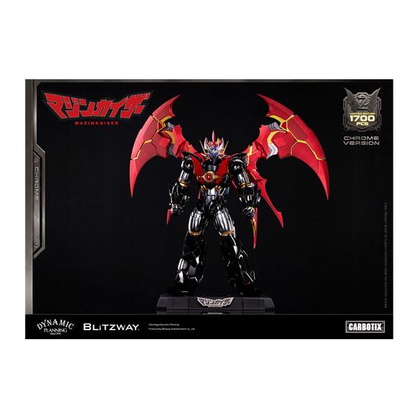 免运费◆ CARBOTIX 魔神凯撒 (Chrome Ver.) 手办 Blitzway Japan 【1月预订】