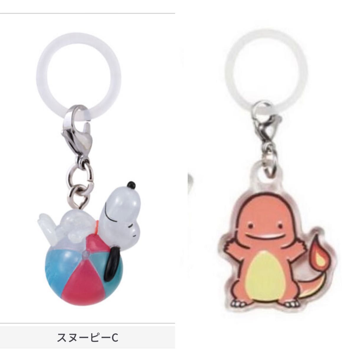 2-Piece Set Marker Accessories PEANUTS Snoopy Pokémon Charizard Transformation Difficulty Gacha