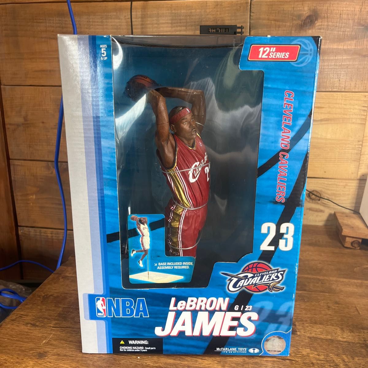 【新品・超レア】マクファーレン NBA レブロン・ジェームズ キャバリアーズ