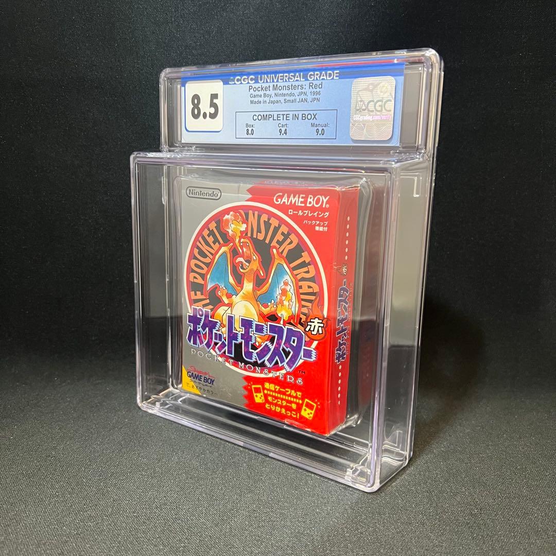CGC 8.5 Pocket Monsters Red Game Boy Software Pokemon