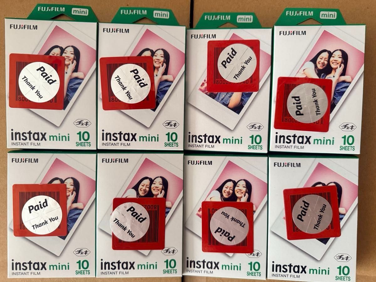 instax mini instant film 10P 8 boxes