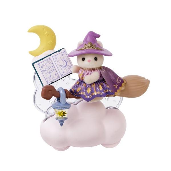 西尔瓦尼亚家族LT-04 Little Tales Collection月夜的飞行扫帚玩具儿童女孩玩偶游戏3岁