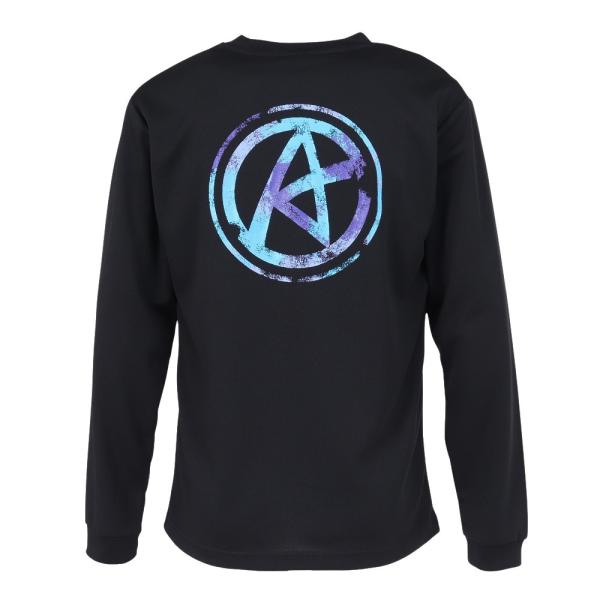 ALST (men's) volleyball apparel long-sleeve T-shirt with a grunge logo, model VB26TS18-04.
