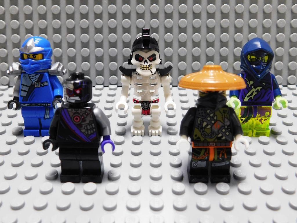 【 LEGO 】 乐高幻影忍者迷你人偶5件套( njo06 )