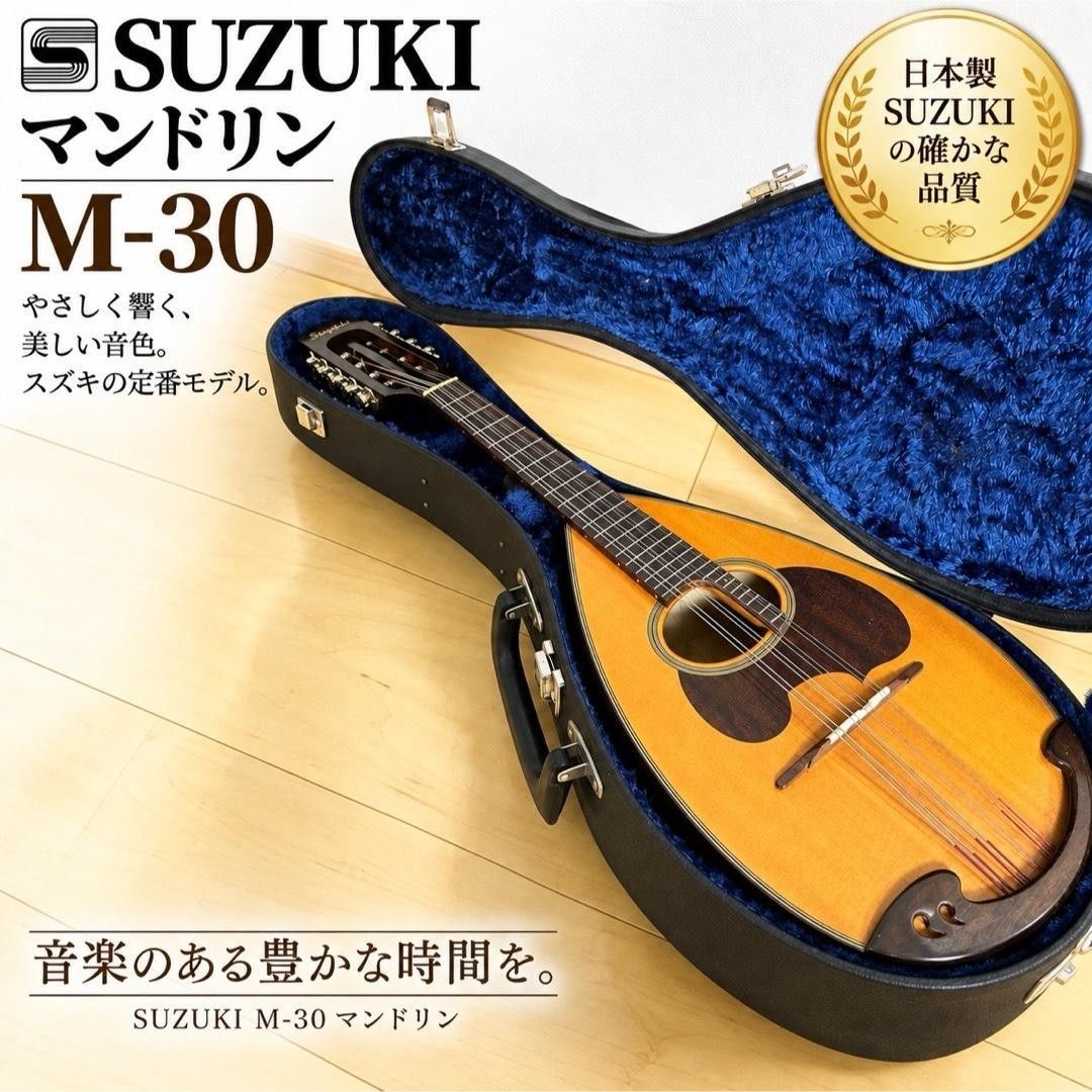 SUZUKI マンドリン M-30 スズキ 弦楽器 ハードケース付 楽器 ヴィンテージ