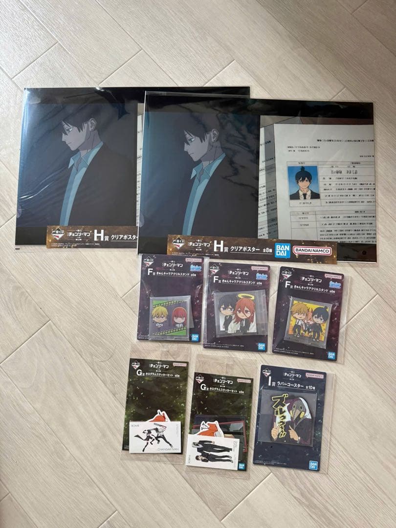 一番赏 刃牙 第二弹 周边套装