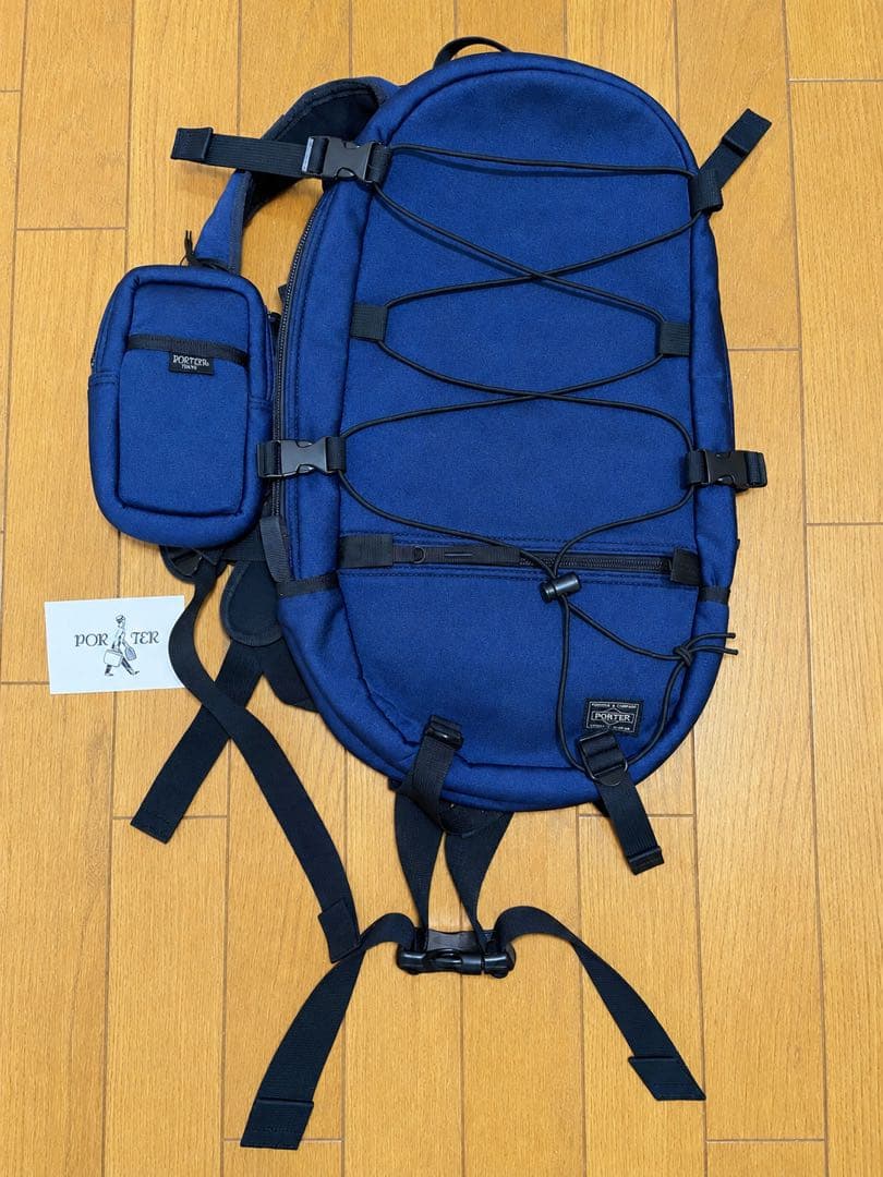 PORTER「BICYCLE STYLE」双肩包 海军蓝 吉田包