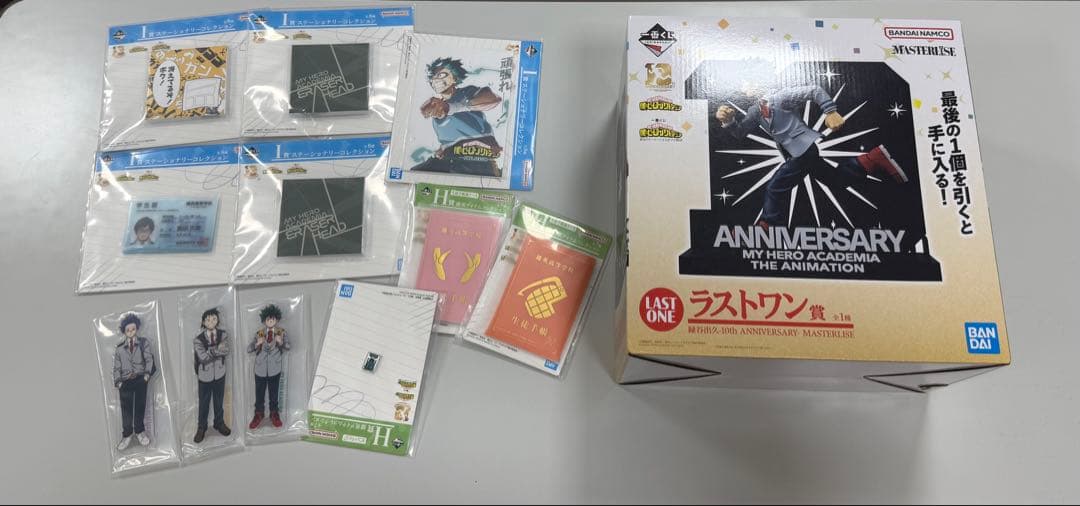 我的英雄学院一番赏 最后一种奖品 其他小奖品套装