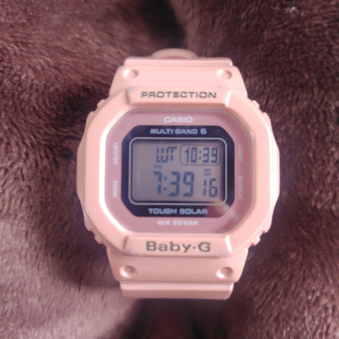 Casio BABY-G Radio-Controlled Tough Solar Smoky Pink Limited Edition