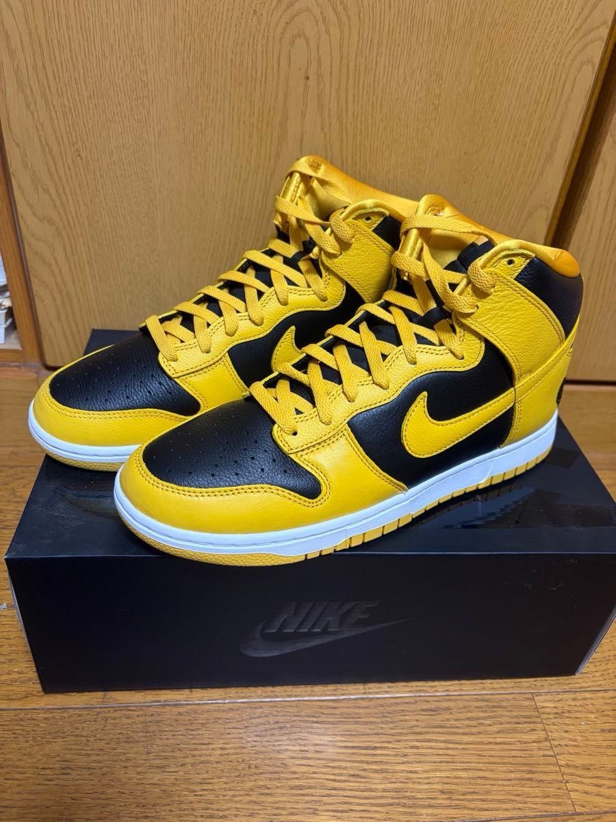 全新 Wu-Tang Clan × Nike Dunk High Retro PRM 黑色与花粉色 28cm