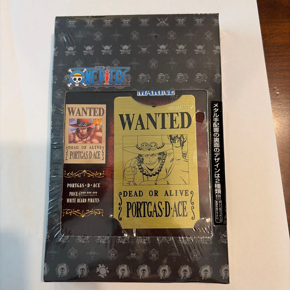 海贼王ace金属通配书有限公司黄金Ver.Ensky
