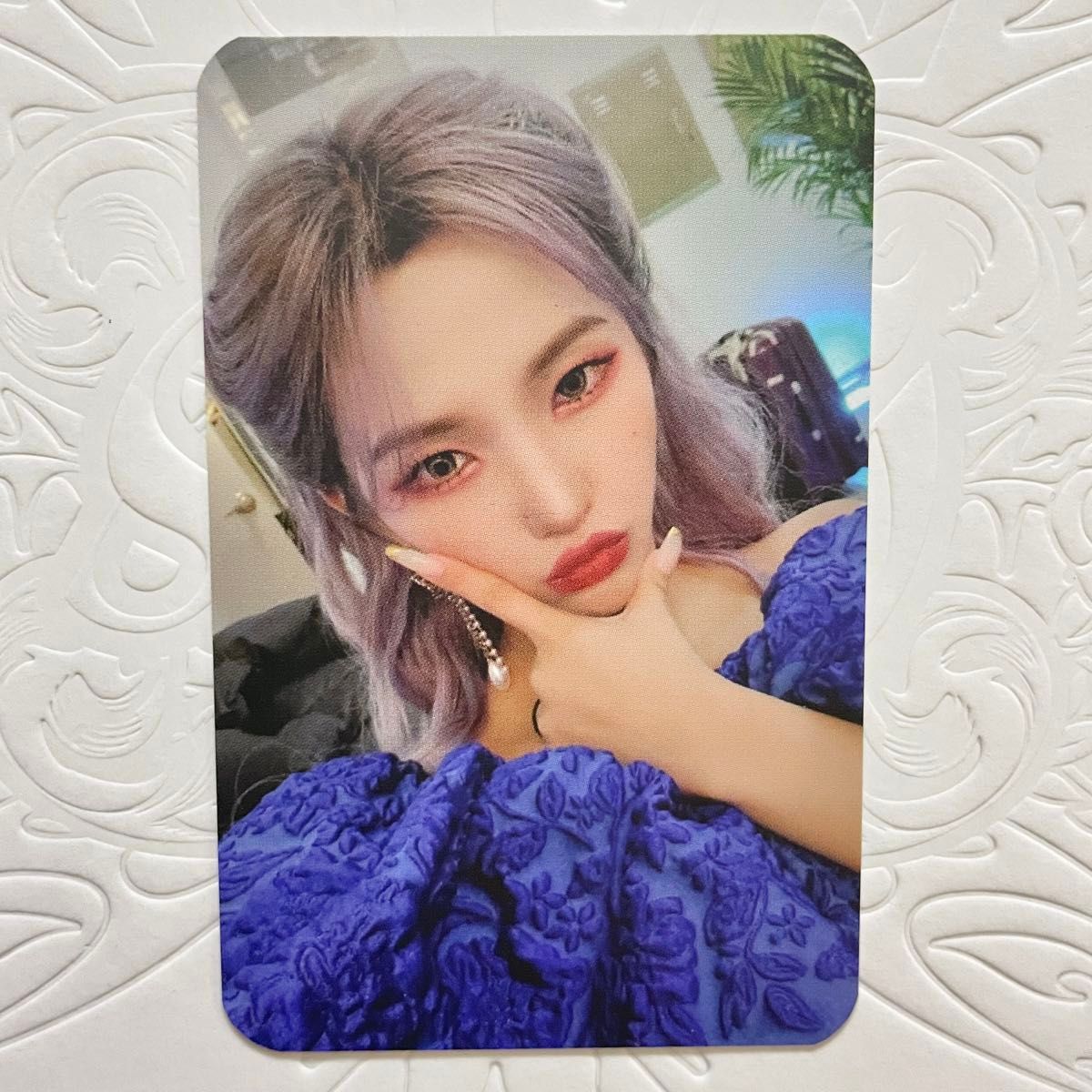 i-dle (g)i-dle idle i burn 火花 专辑 封入 交易卡 曹柔理