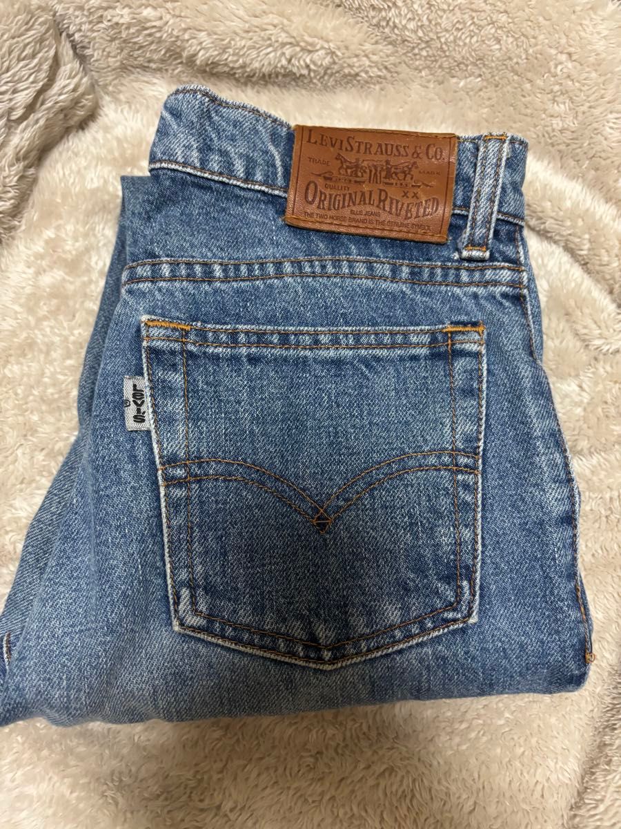 【90s】levi's 640 deni银标签日本制W27蓝色