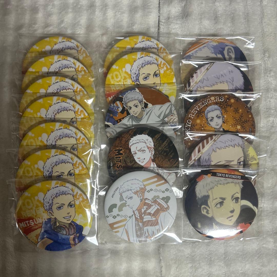 Tori Be Mitsutani Takashi Can Badge 17-Piece Set