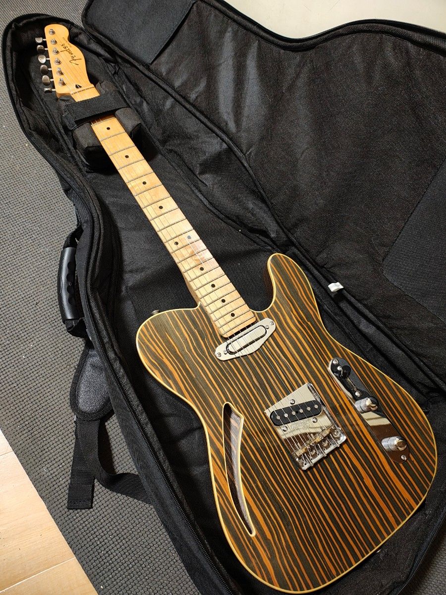 超稀有木材！组件式 Telecaster / 附硬壳箱