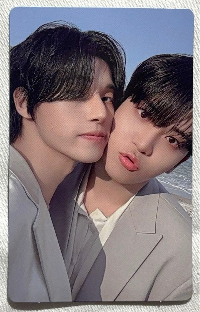 ATEEZ BLUE DRIFT 8th Anniversary Random Trading Card - Wooyoung Jongho ③
