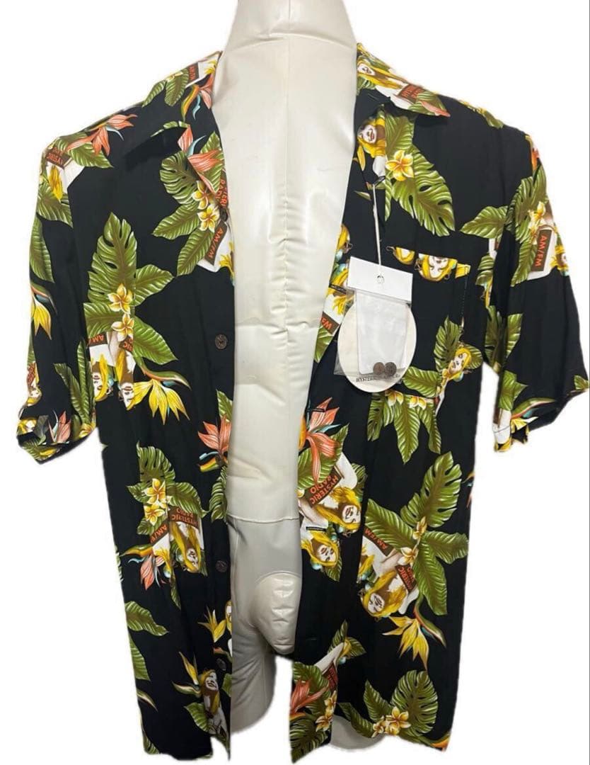 HYSTERIC GLAMOUR 夏威夷衬衫 植物花纹 L码