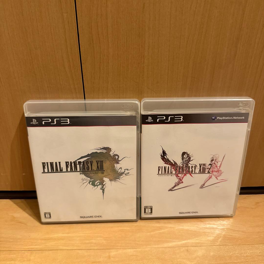 【 PS3 】 最终幻想13·13-2 / 两本套装