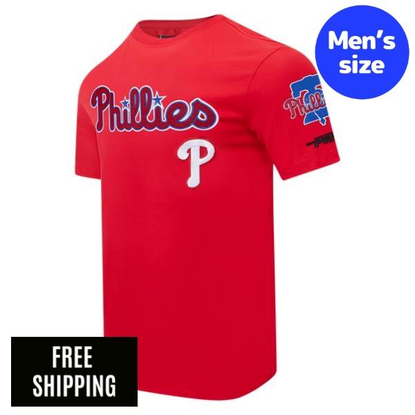 MLB 费城人队男士T恤 Pro Standard PHILADELPHIA PHILLIES CLASSIC CHENILLE MEN'S SJ TOP