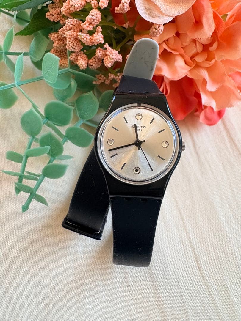 Swatch Watch Double Strap Junk Condition