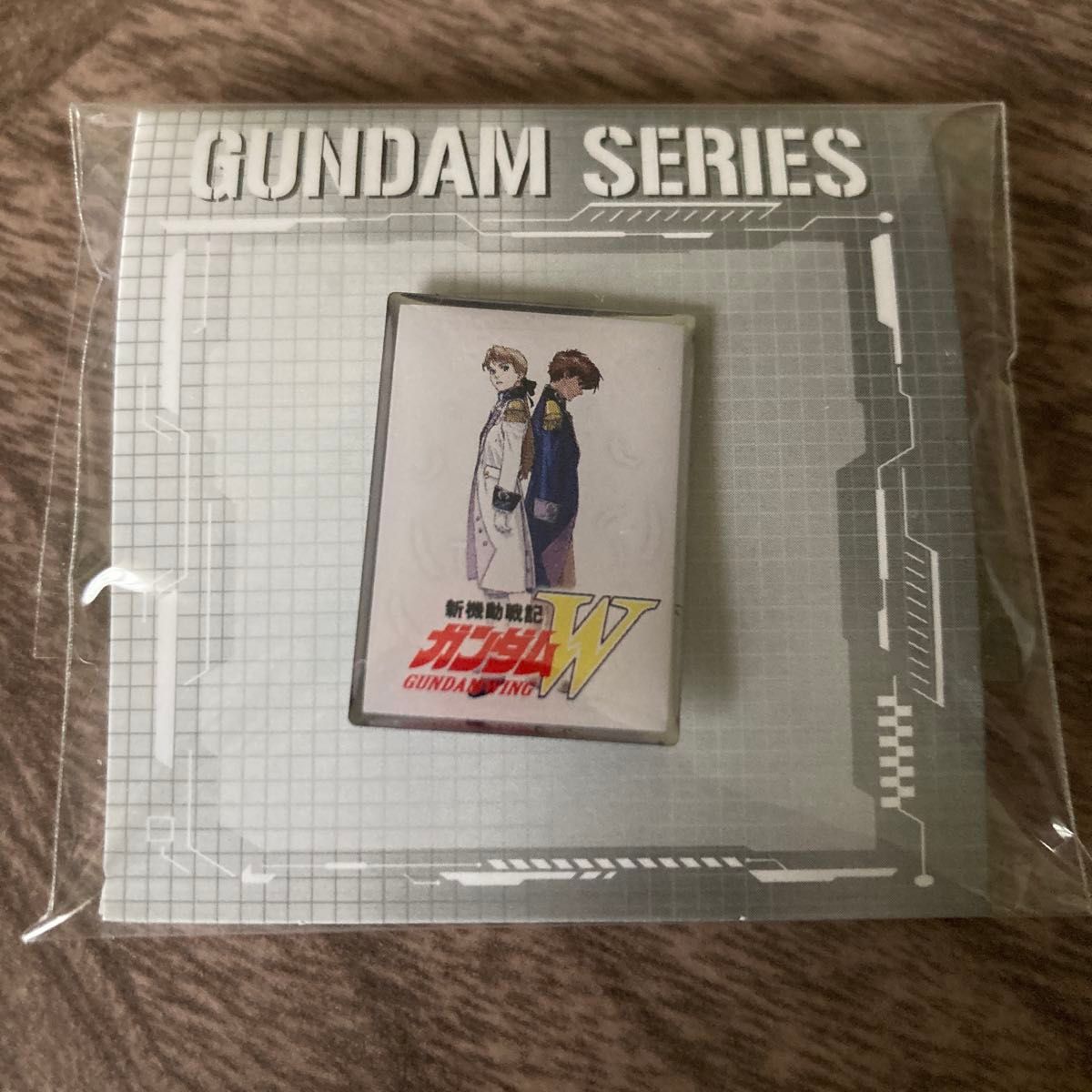 Gundam pin badge, Gundam Wing x 7-Eleven collaboration