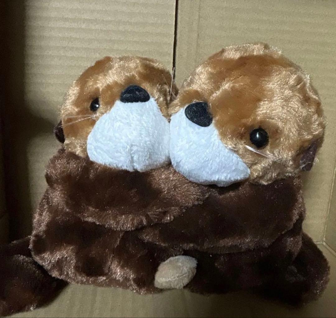 海洋世界海獭毛绒玩具