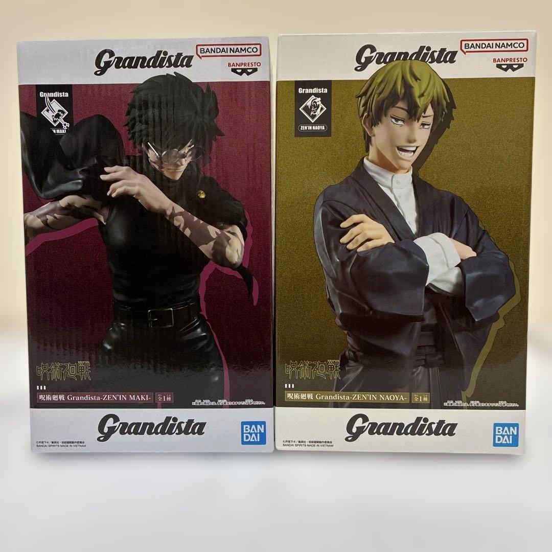 【全新未拆封】咒术回战 人偶 2个 禅院真希 禅院直哉 Grandista
