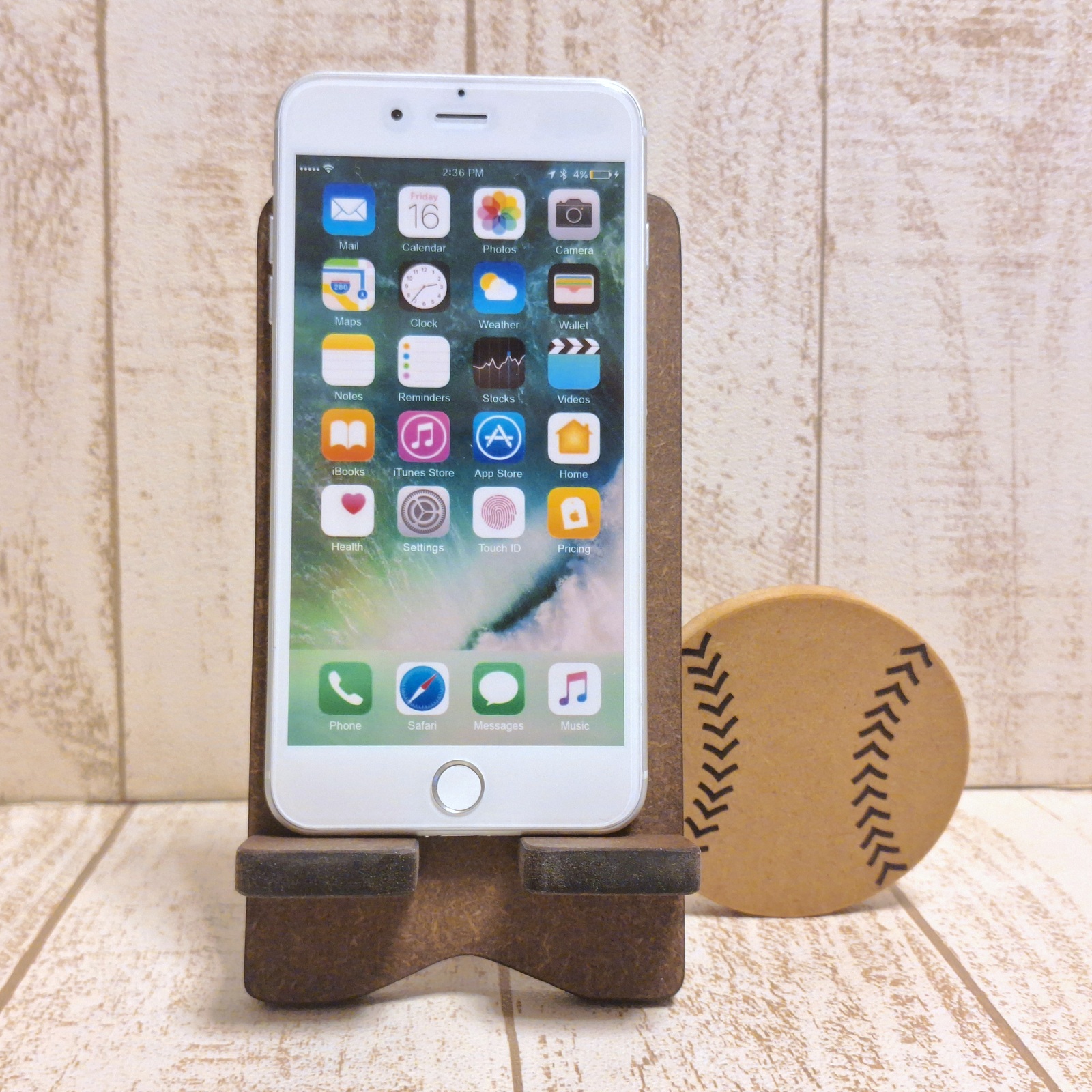 定制款☆带棒球手机支架 iPhone支架☆棒球☆美国职业棒球大联盟☆棒球