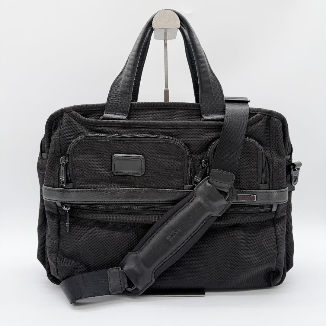 TUMI 26141D2 商务包 公文包 肩背包 通勤 Tumi 弹道尼龙 2way 黑色