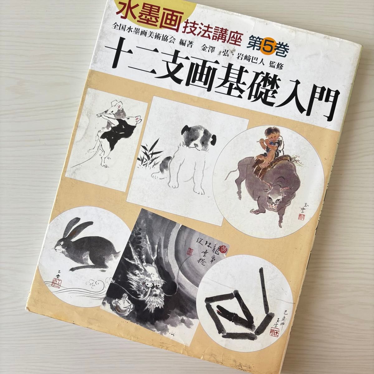 十二生肖画基础入门 水墨画 技法讲座 全国水墨画美术协会