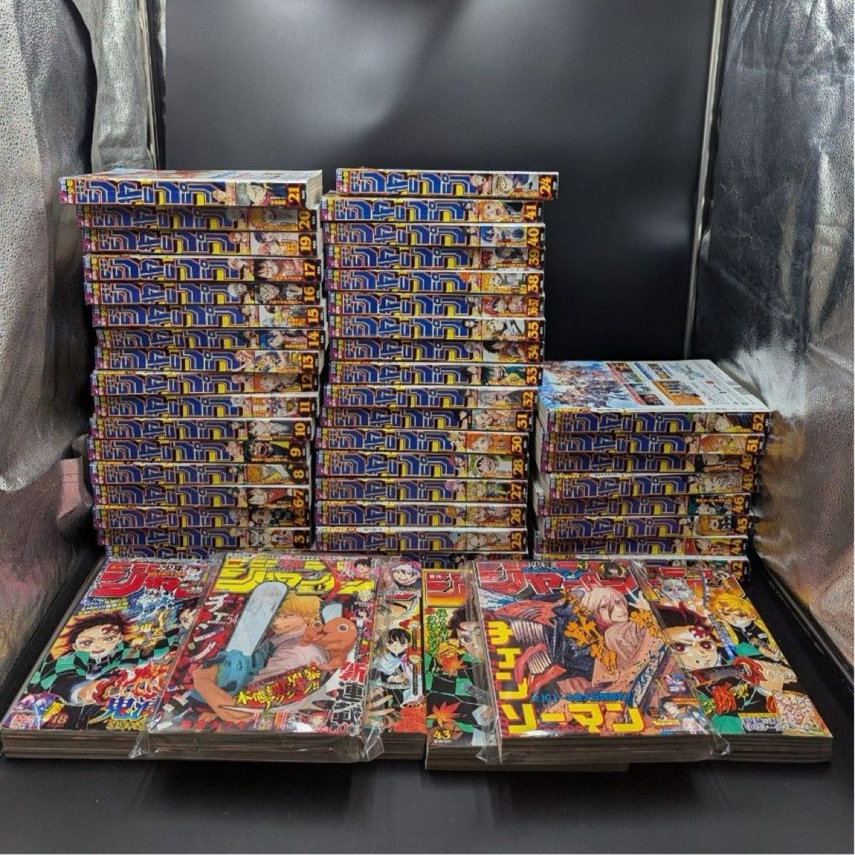 周刊少年jump 2019年全号凑齐WSJ 2019 Complete Set 1-52后半鬼灭的刃chensoman新连载
