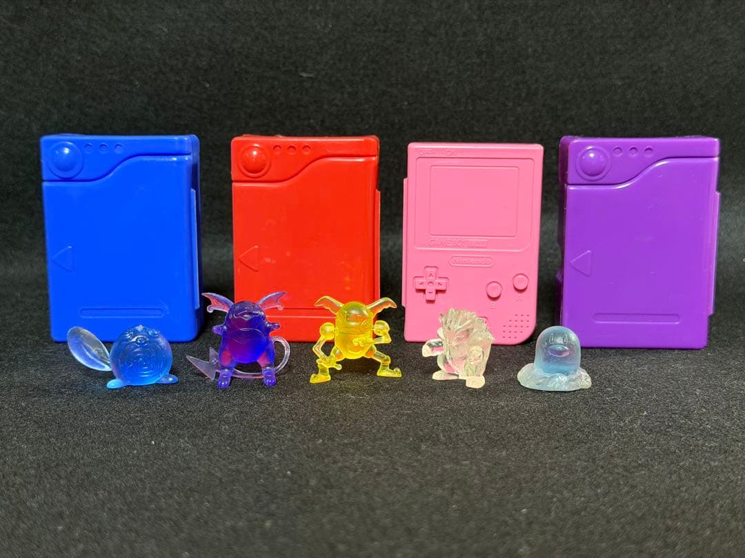 【Rare: New Pokémon Club Album Case, Game Boy-style Case, Figure, Food Toy