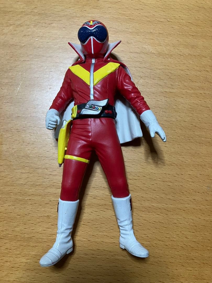 万代 Sofubi Tamashii 秘密战队五连者 赤连者 2004年