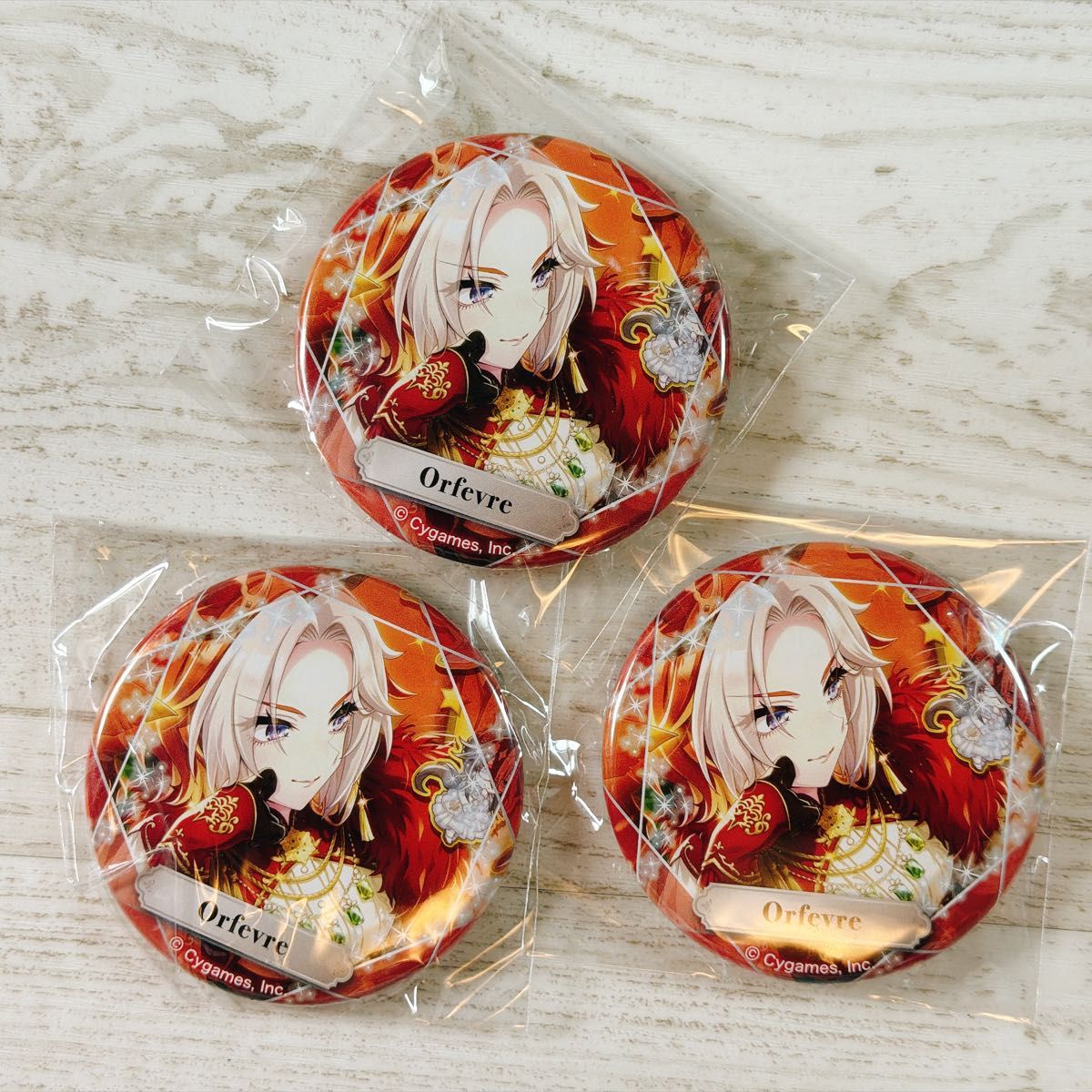 ウマ娘 プリティーダービー CANバッジ　オルフェーヴル　缶バッジ
