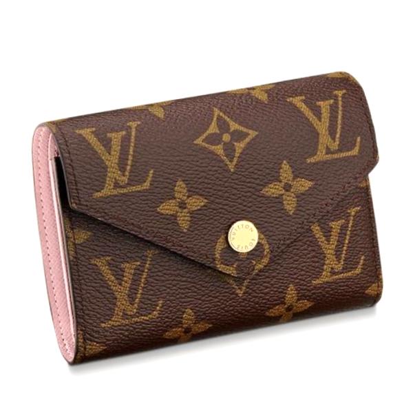 路易威登钱包 新款 路易威登女士钱包 全新 折叠式钱包 LOUIS VUITTON 波尔多福伊维克托琳 皮革印花 正品包装 M62360
