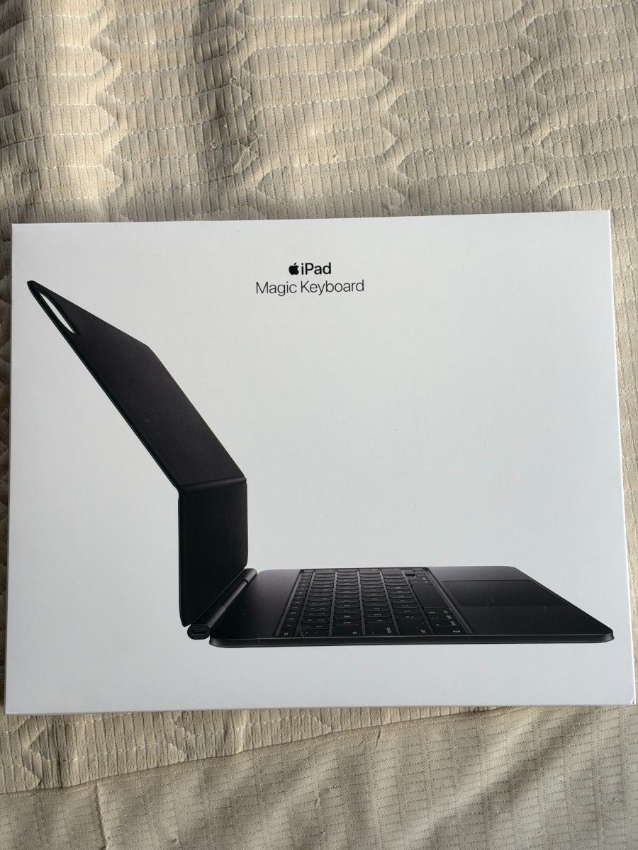 13英寸iPad Pro(M4/5用) Magic Keyboard英语US版黑色二手美品MWR53LL/A