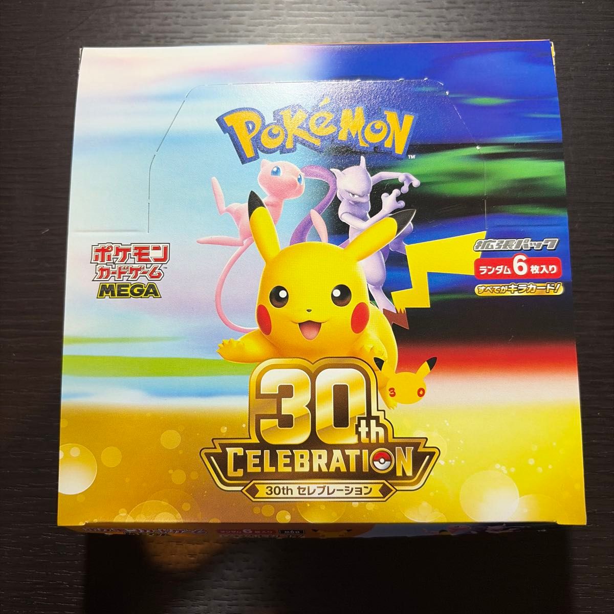宝可梦卡牌游戏 MEGA 扩展包 30周年庆典 BOX(不含佩里佩里)