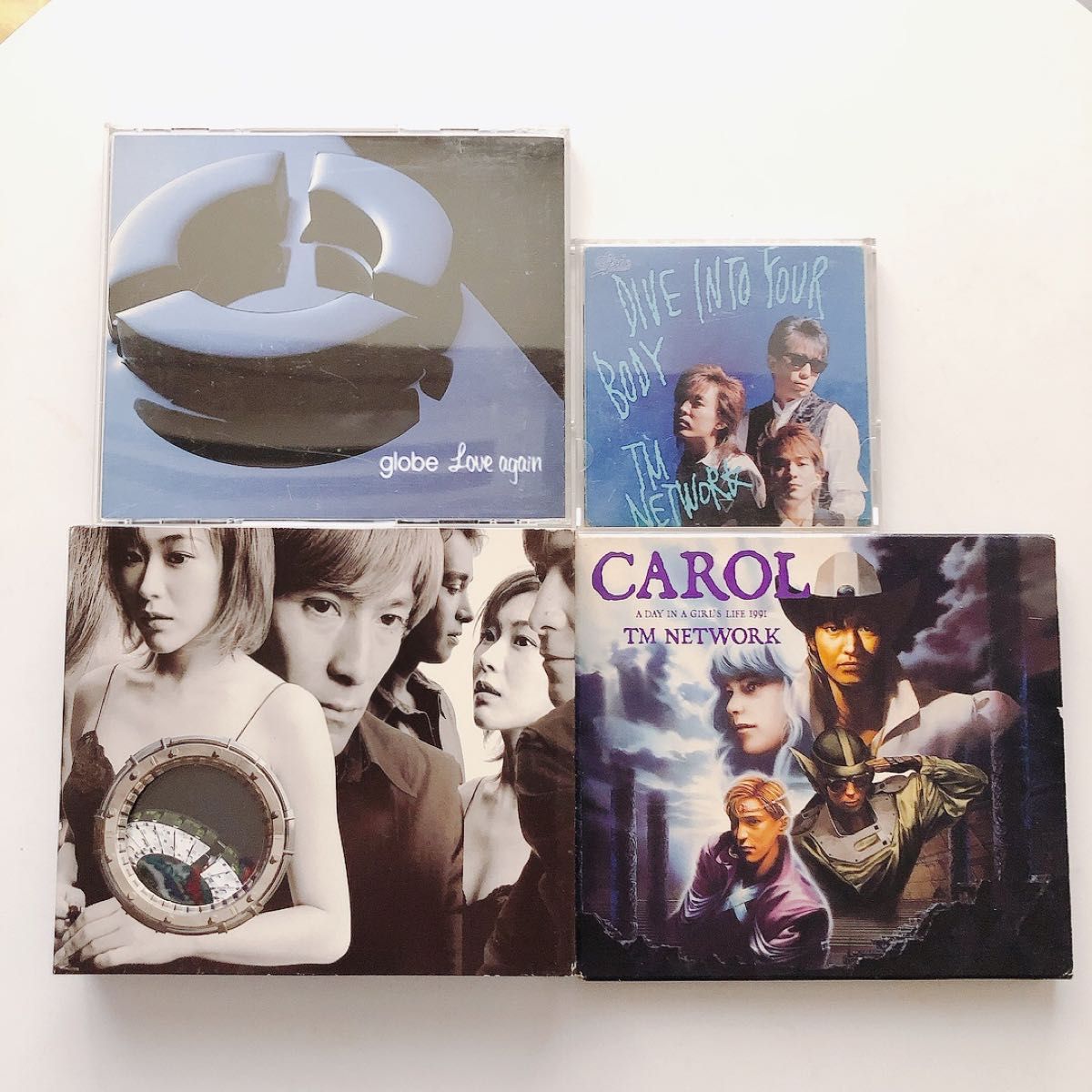 TM NETWORK★globe★CDセット★CAROL★love again★★4枚セット