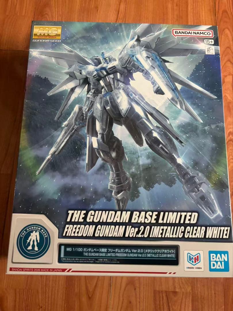 全球首次亮相 BANDAI MG 1/100 自由高达 Ver.2.0