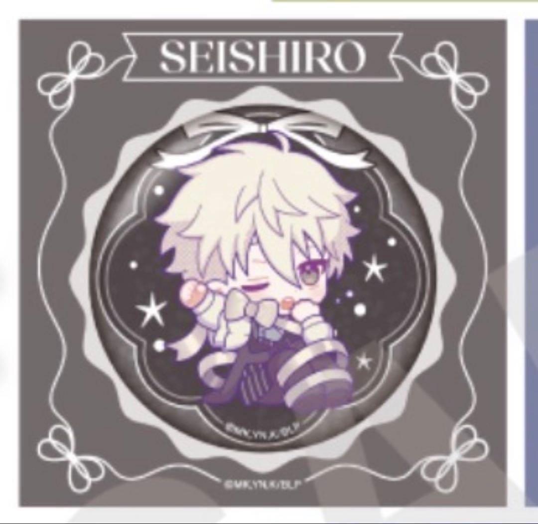 【Anonymous Shipping】Blue Lock Art Collection Mini-Character Can Badge – Seishirō Nagi