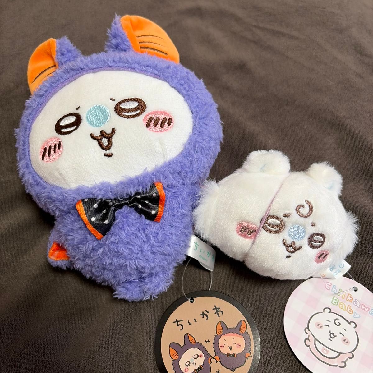 [Flying Squirrel 2-Piece Set / Price Negotiable!] Halloween Clasp Pouch ② Flying Squirrel Baby Ring Ring Face Mascot