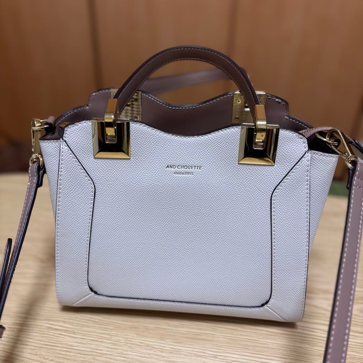 & chouette Handle Metal Hardware Tote And Chouette 2way Handbag Shoulder Bag