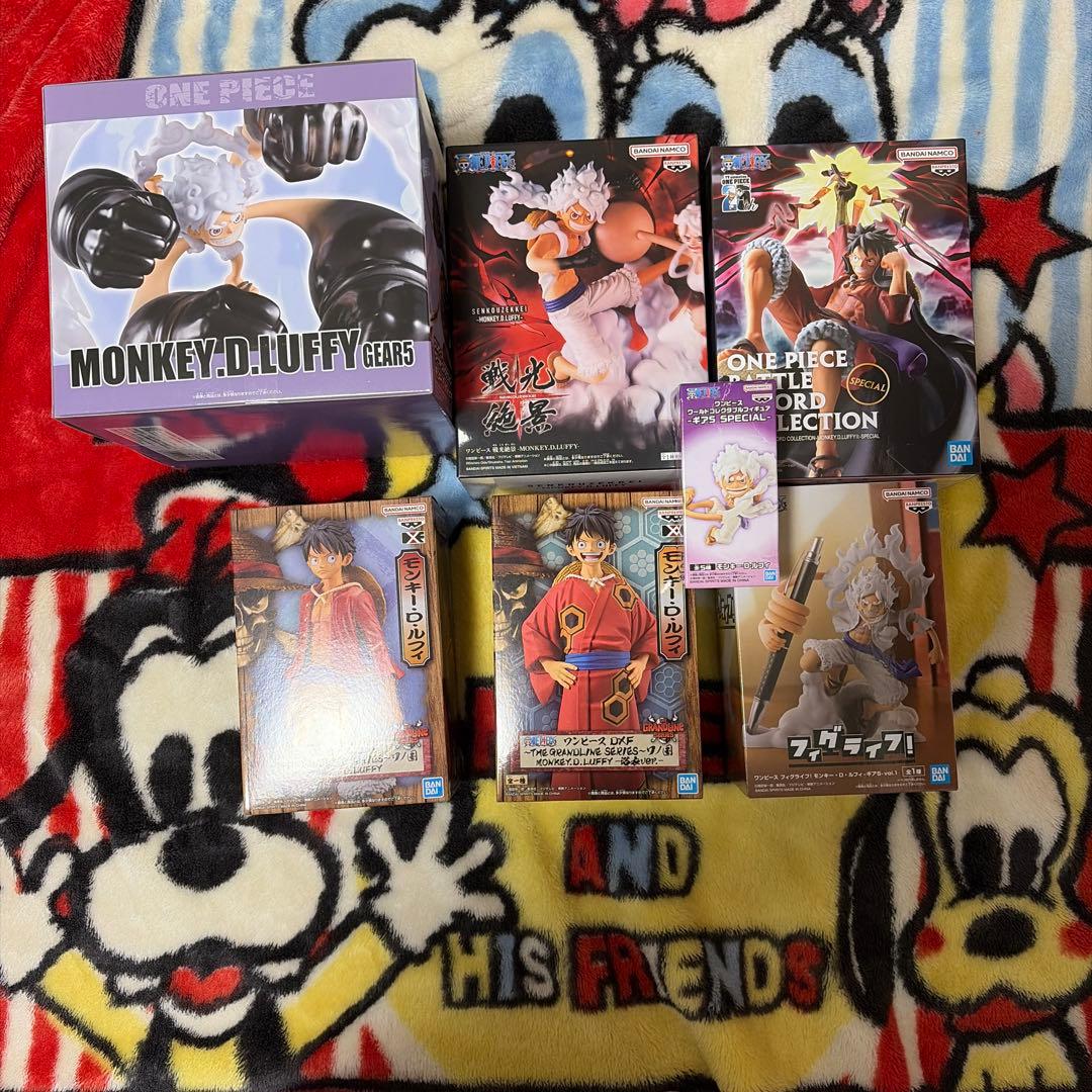 ワンピース ルフィ フィギュア まとめ売り
