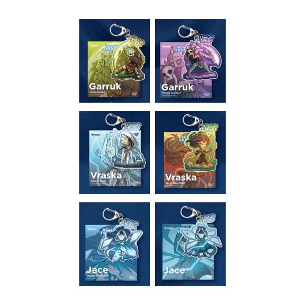 GATHERERS TAVERN 裂镜现实 Kliggs 钥匙扣 6件套 (Garruk/Vraska/Jace) 万智牌◆邮包免运费 【1月预订】
